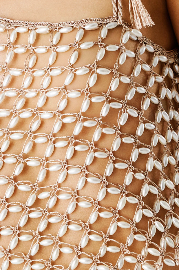 Serene Hand Crochet Mini Skirt