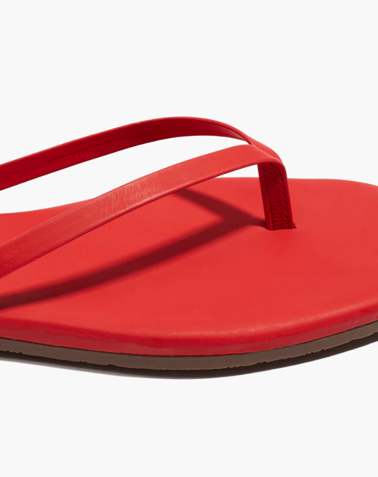 Square Toe Lily Red