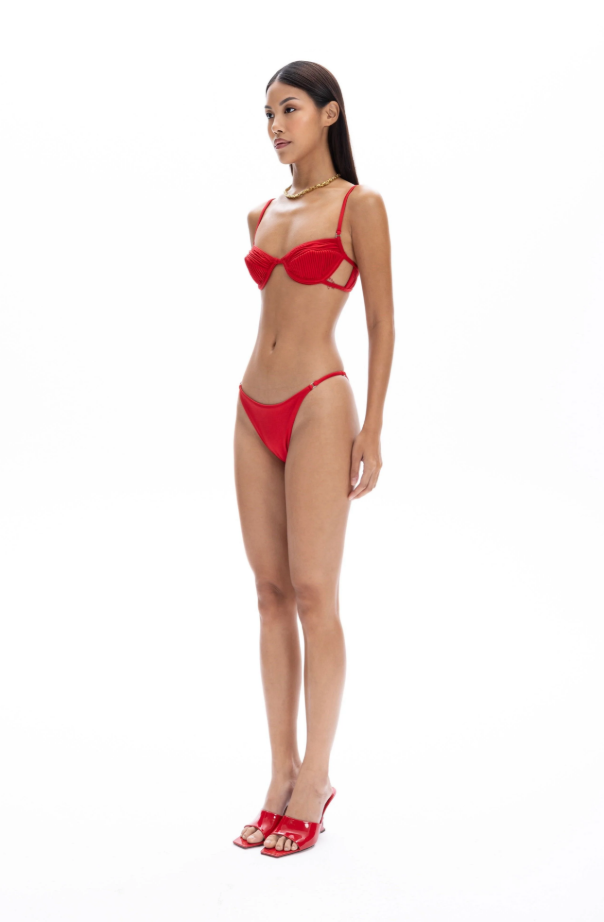 Amy Red Bikini Bottom