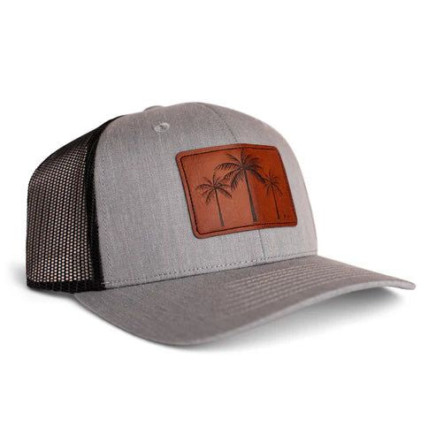 K'lani Trucker Hat - 3 Palms Grey