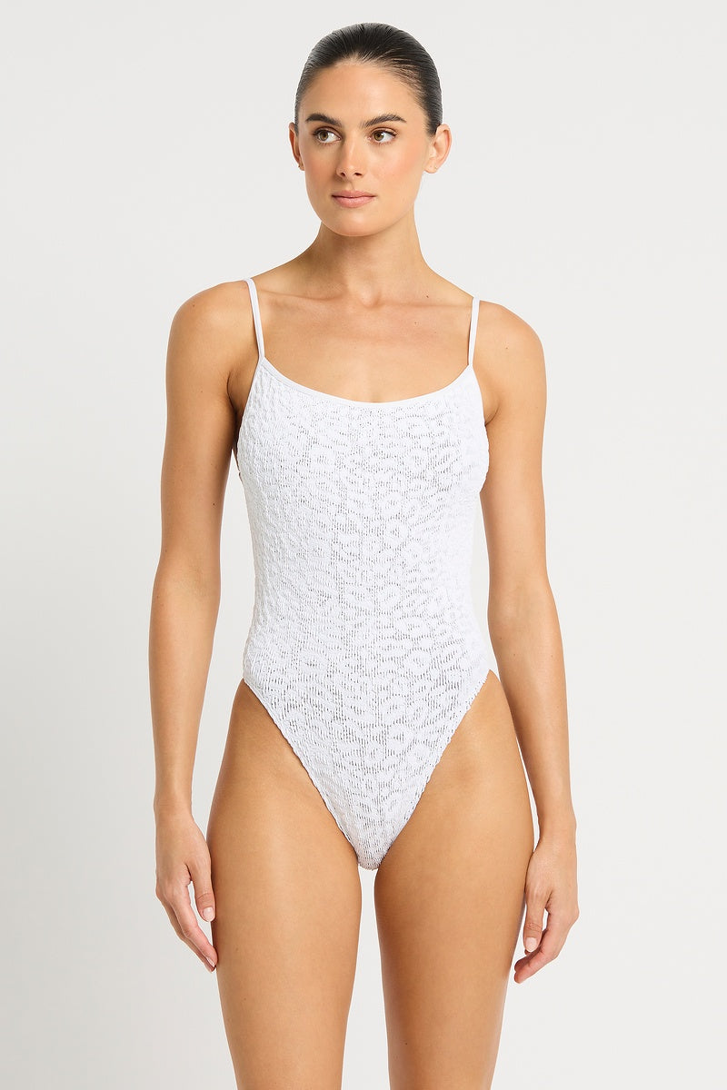 Low Palace 1 Pce Optic White Leopard