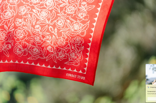 Wild Rose Bandana