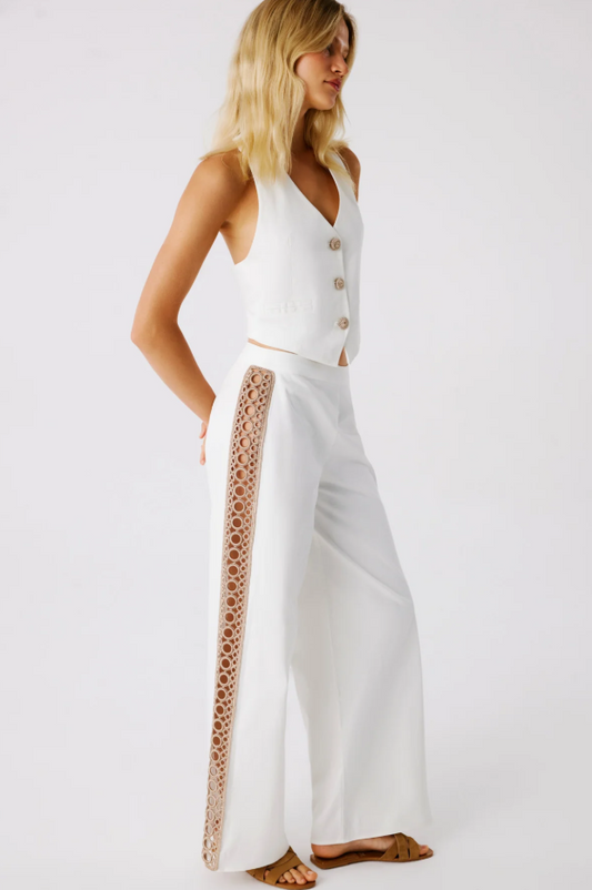 Coconut V Neck Vest