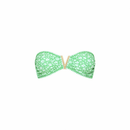 Mega V Strapless Bandeau Bikini Top