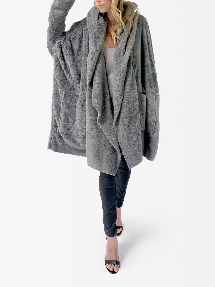 TO BECOME ONE  -THE FLUFFY Sherpa Coat